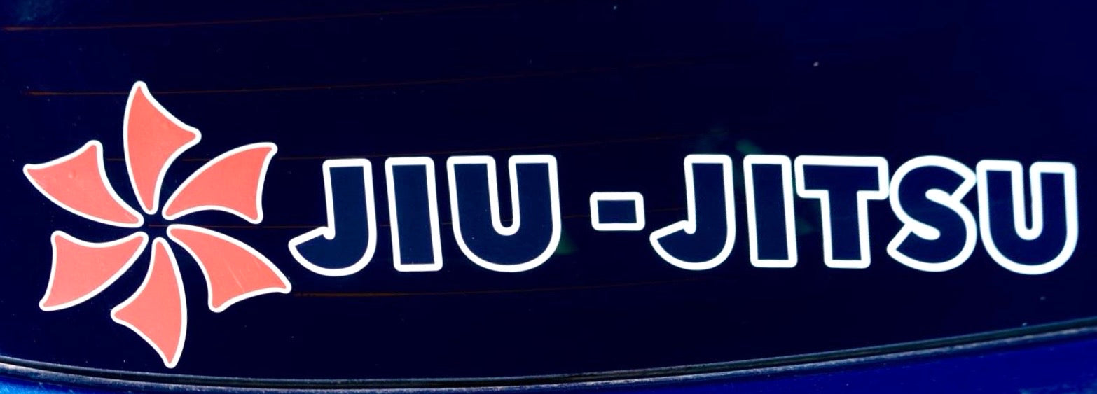 Blades Jiu-Jitsu Contour Cut Sticker