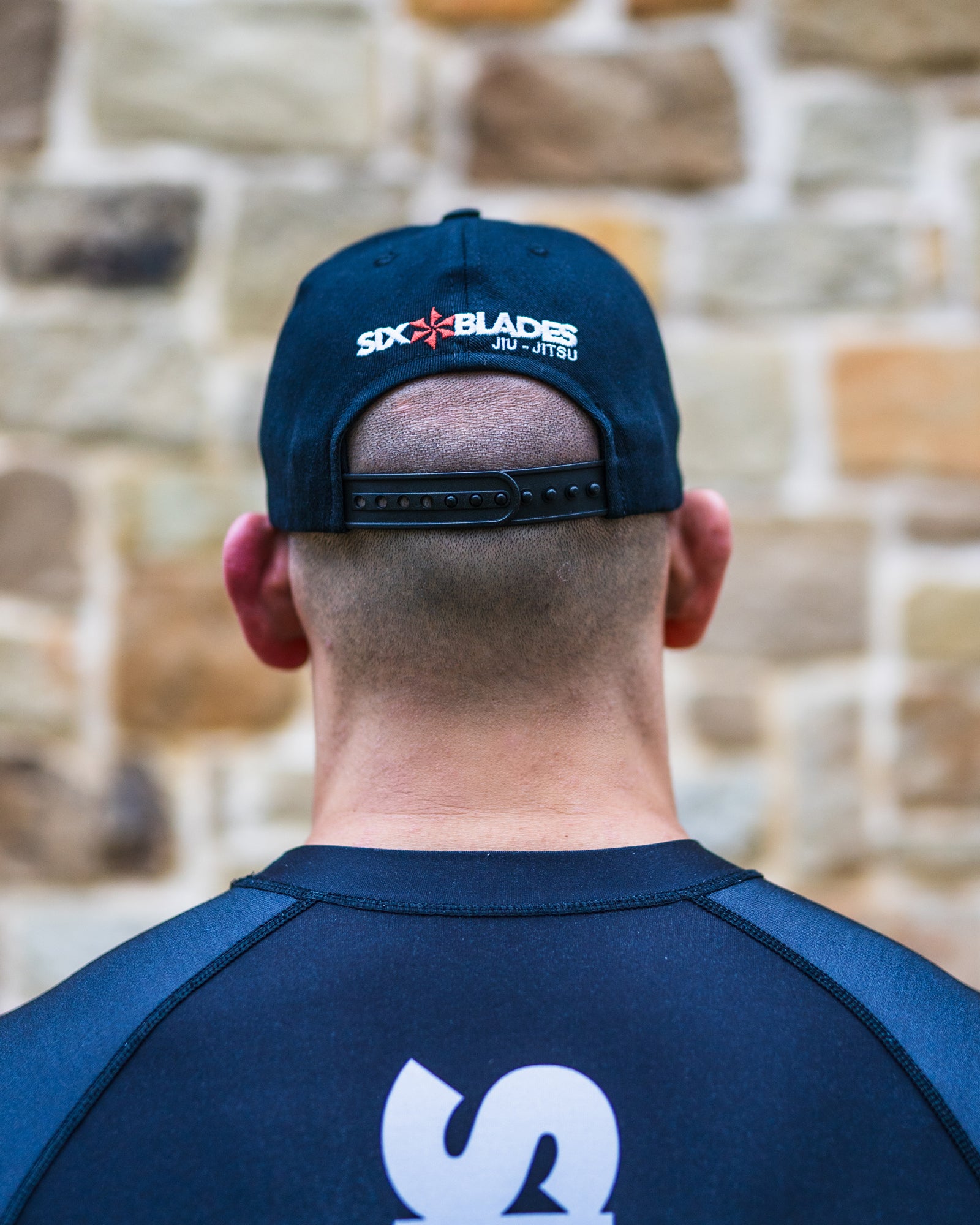 Six Blades Embroidered Hat