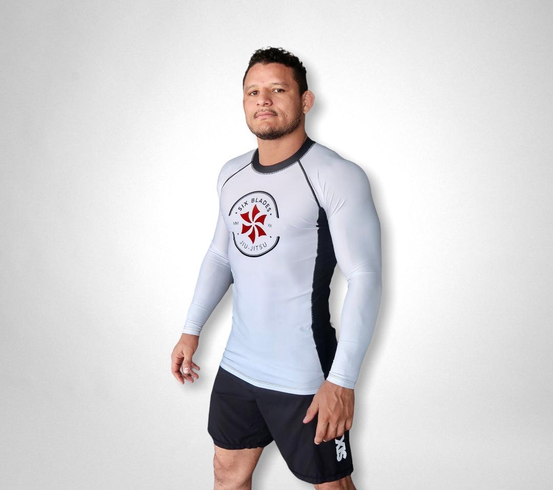 Six Blades Official Rash Guard - Long Sleeve