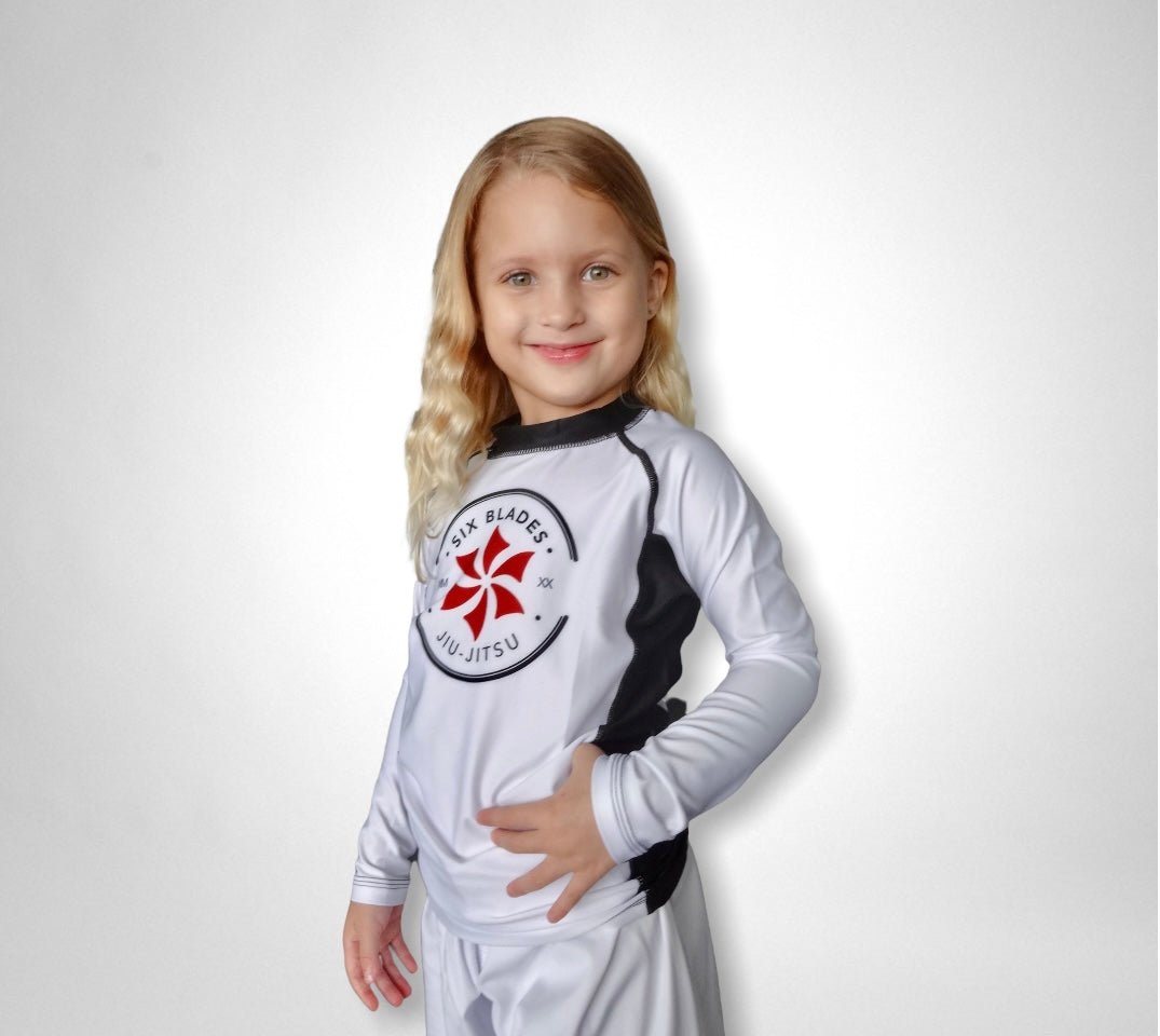 Six Blades Youth Rash Guard - Long Sleeve