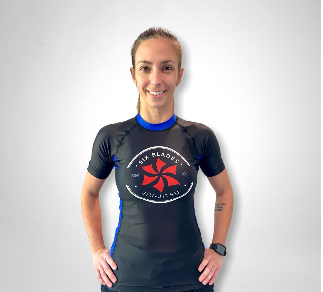Six Blades Official Rash Guard - Short Sleeve
