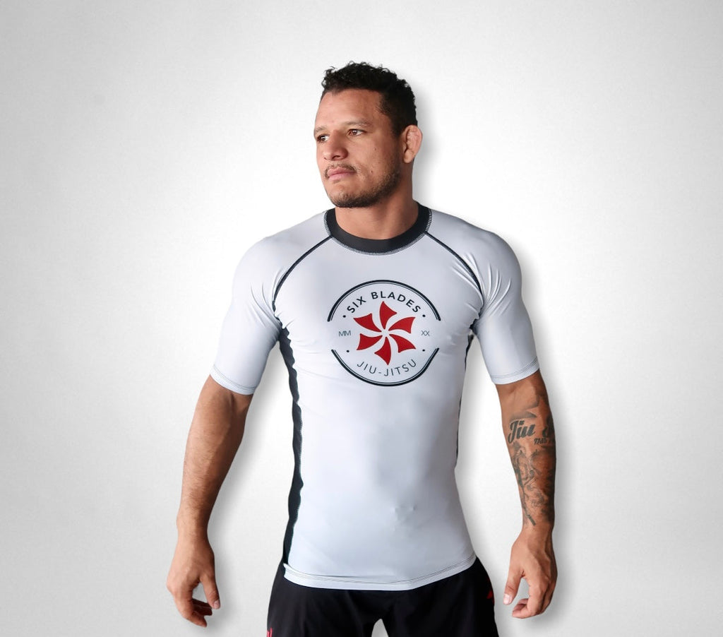 Six Blades Official Rash Guard - Short Sleeve