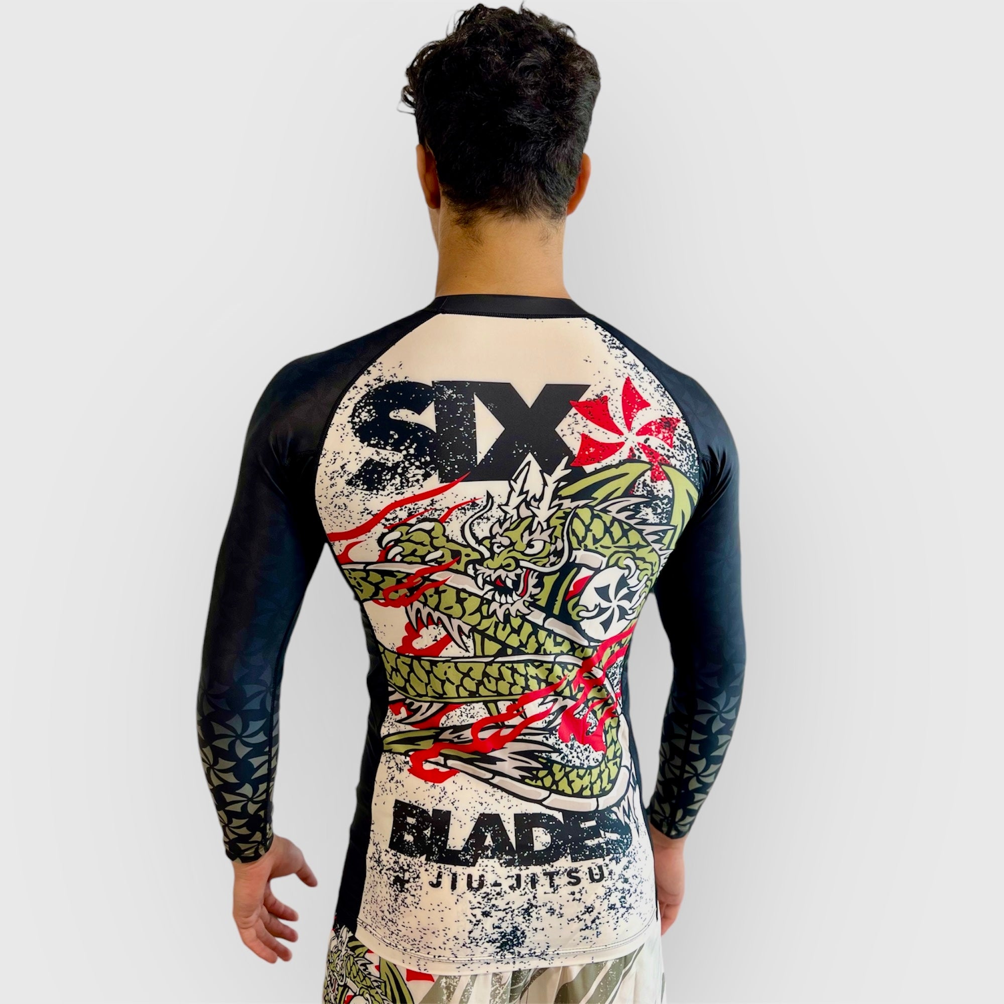 Six Blades Dragon Flex Lite Rash Guard - Long Sleeve