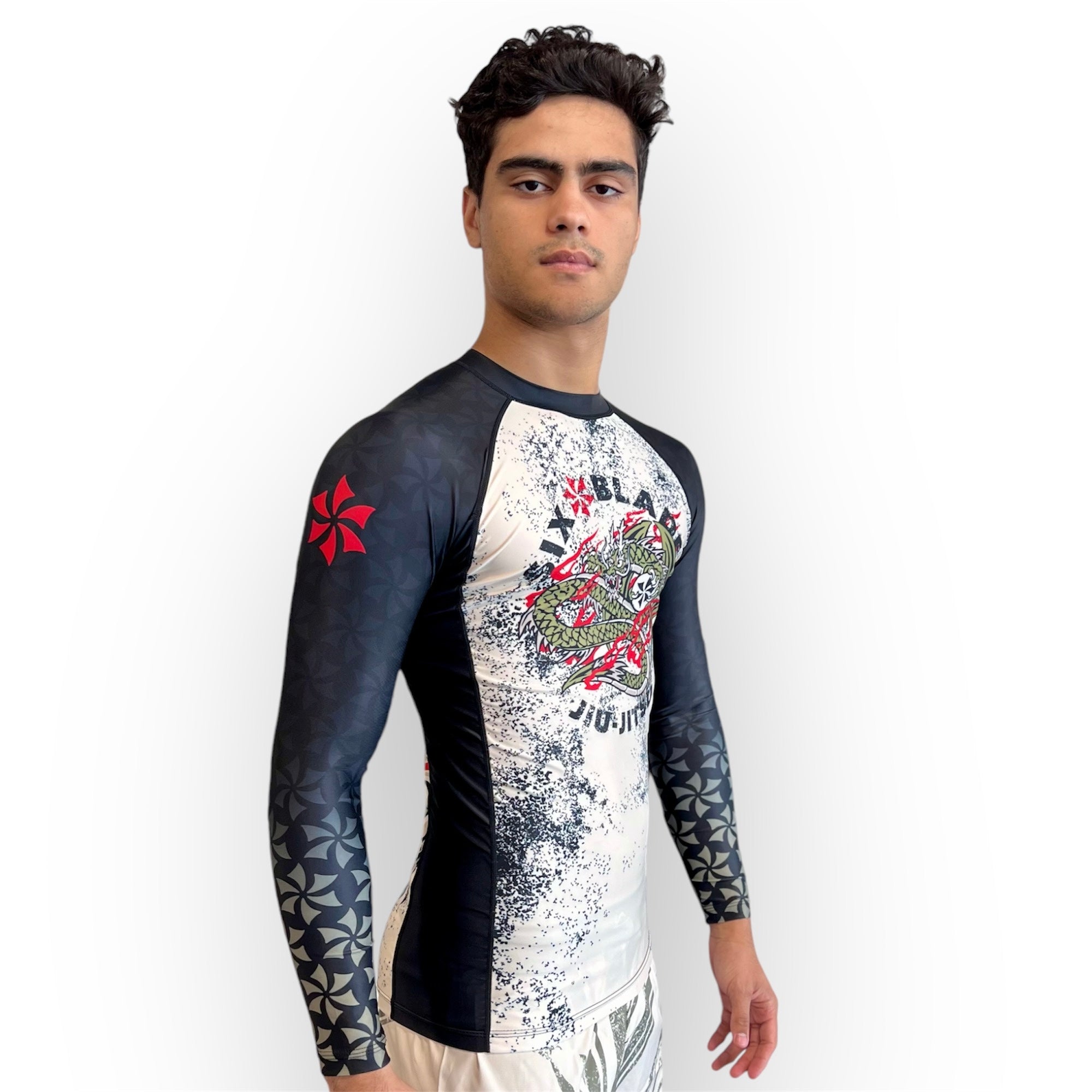 Six Blades Dragon Flex Lite Rash Guard - Long Sleeve