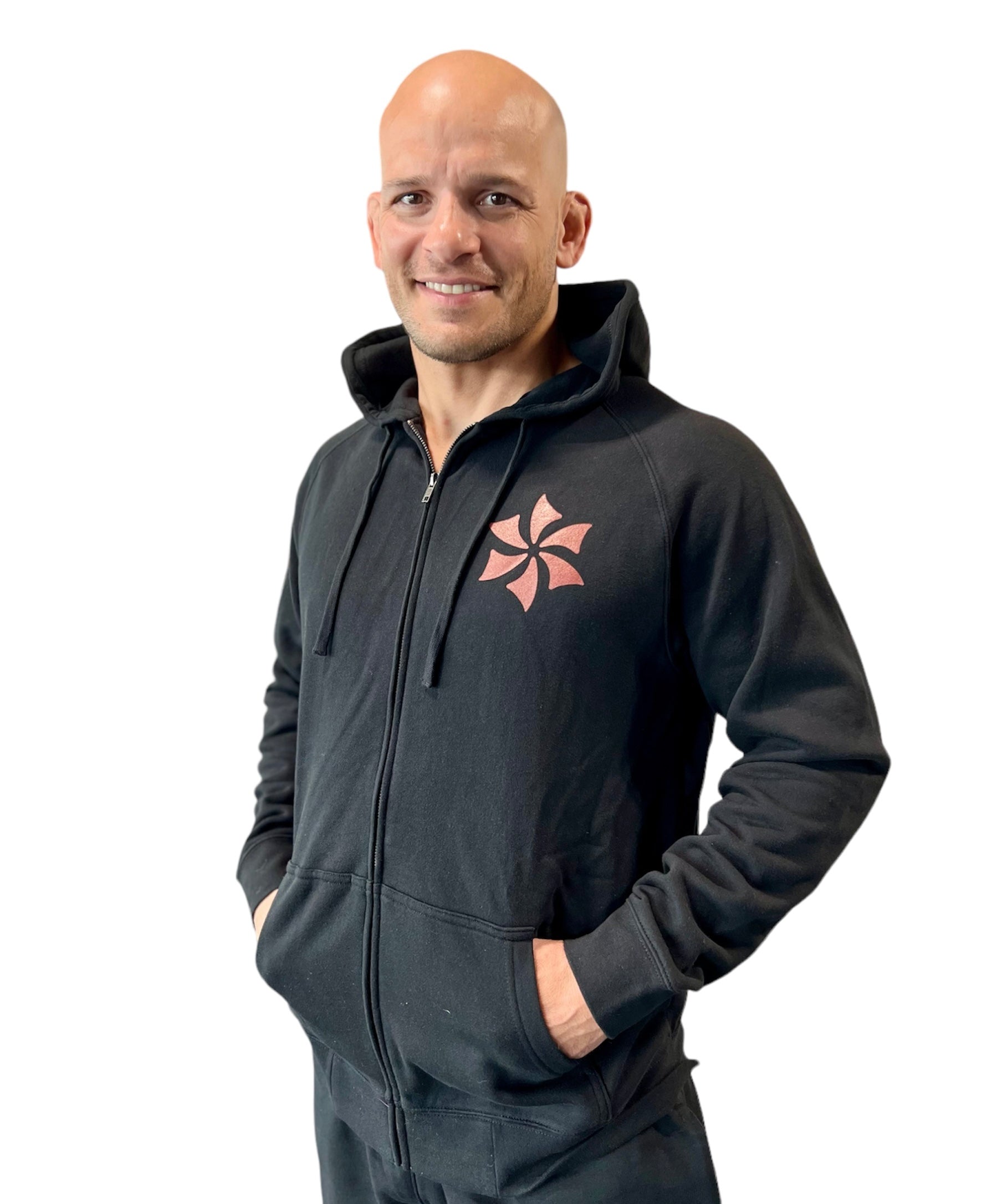 Six Blades Zip-Up Hoodie