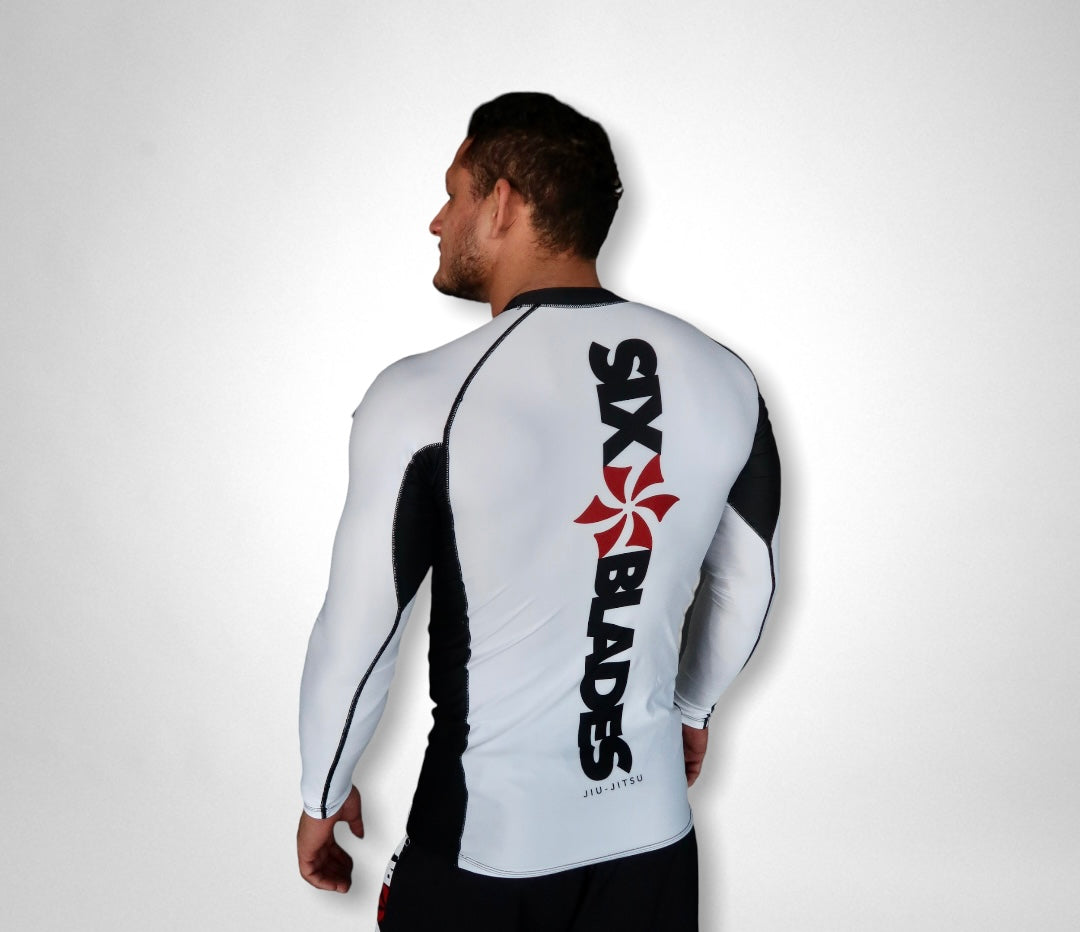 Six Blades Official Rash Guard - Long Sleeve