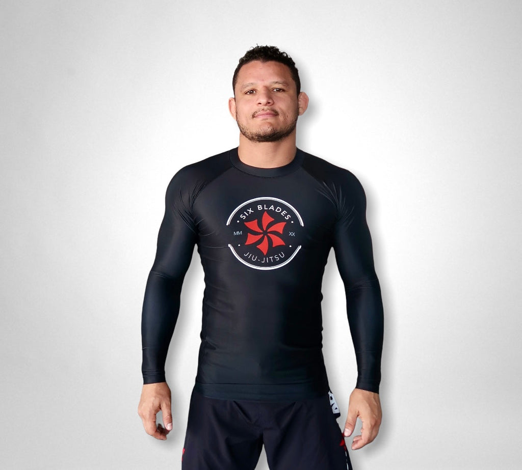 Six Blades Official Rash Guard - Long Sleeve